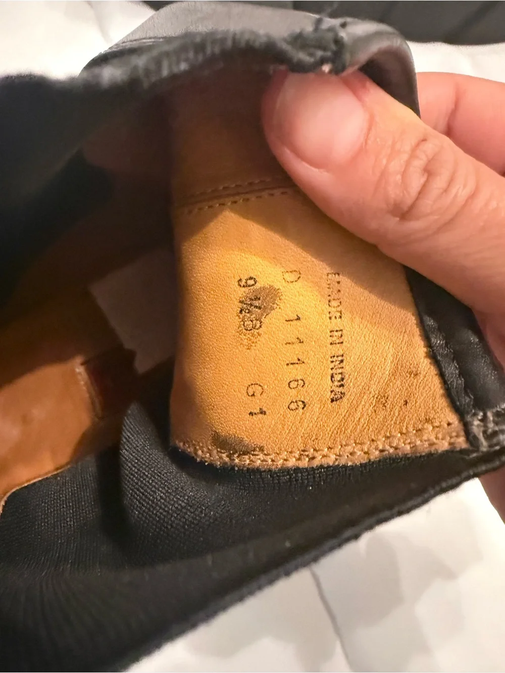 Cole Haans Men's Black Leather Boots